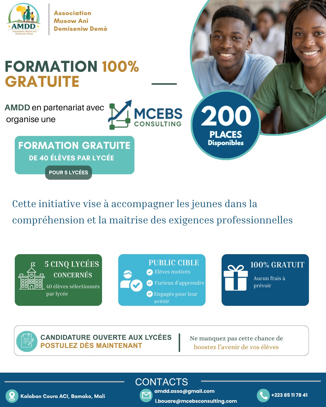 Formation 100 % Gratuite : Préparez les Lycéens au Monde Professionnel
